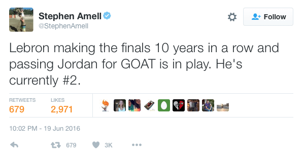 MJ vs. LBJ is one of the most famous GOAT debates