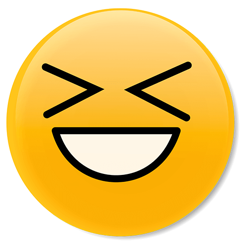 If you turn it sideways and add another smile it becomes XDD